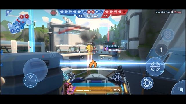 Mech Arena Robot Showdown - Gameplay Walkthrough Part 109 - Withe and Navy Blue Team🔥(iOS,Android) смотреть онлайн