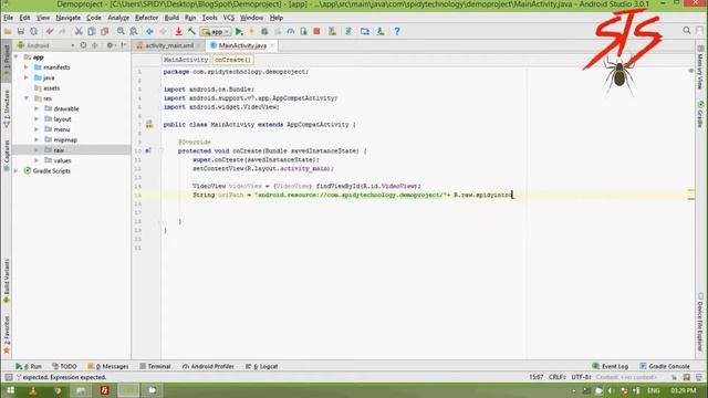 How to play offline video in Android Studio смотреть онлайн