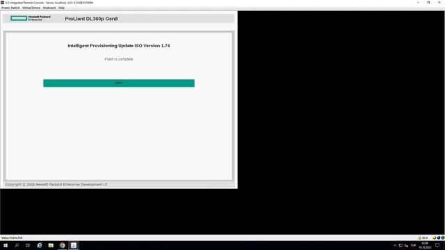 HP Gen8 Intelligent provisioning recovery ve update işlemi смотреть онлайн