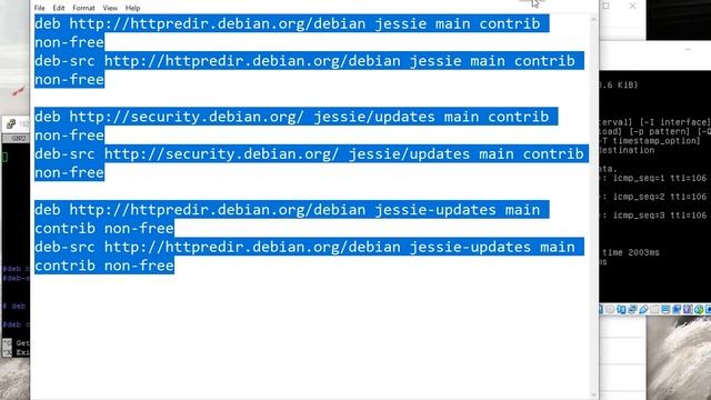 Update Repository Debian
