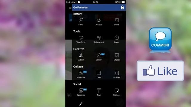 light x photo editing App Android phone photo editing & photo effect смотреть онлайн