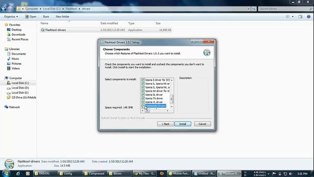How to install fastboot and flashmode drivers using flashtool смотреть онлайн
