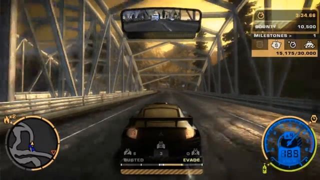 Need for Speed™ Most Wanted 2005 (PC) - Part 24 [Blacklist #10: Pursuit Milestones] HARD смотреть онлайн