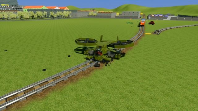 MASSIVE LEGO Train Wrecks #32 - Brick Rigs Gameplay - Lego Toy Destruction смотреть онлайн