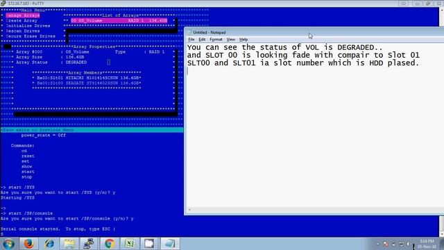 How to replace HDD of SUNFIRE X4150 in RAID CONTROLLER смотреть онлайн