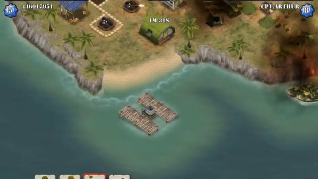 Battle Islands - Command Bunker Rank 1 - 3 Stars смотреть онлайн
