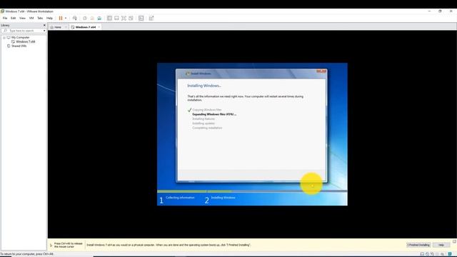 How to install Windows 7 on VMware Workstation PRO 15 смотреть онлайн