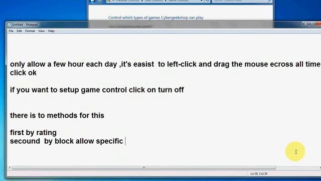 How To Setup Parental Controls In Windows 7 смотреть онлайн