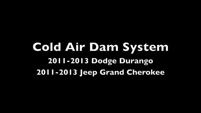 AIRAID Intake for 2011-2013 Jeep Grand Cherokee / Dodge Durango - CLICK BELOW FOR UPDATED VIDEO! смотреть онлайн