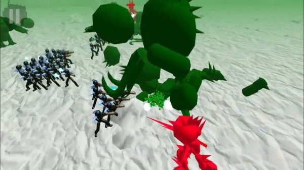 STICKMAN SIMULATOR ZOMBIE BATTLE | Walkthrough Gameplay (Mod Android) epic game