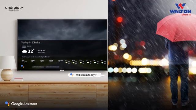 Make the best use of your Walton Smart TV with Google Assistant! смотреть онлайн