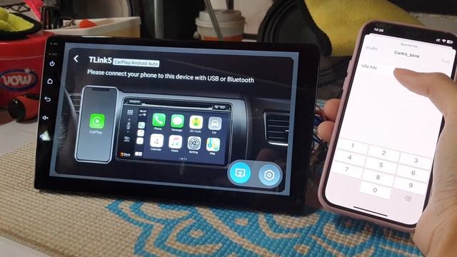 การเชื่อมต่อ apple car play ผ่านแอป TLINK смотреть онлайн