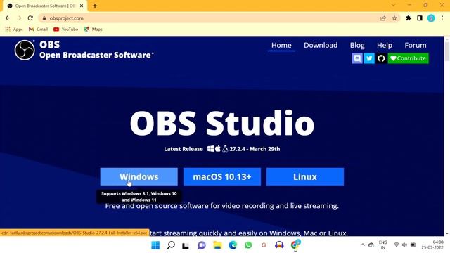 How to Install OBS Software in PC , laptop || How To Download OBS Studio on Windows || OBS Live смотреть онлайн