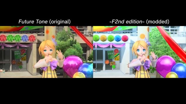 Project DIVA - Colorful × Melody comparison (Future Tone vs. F2nd Song Pack) смотреть онлайн