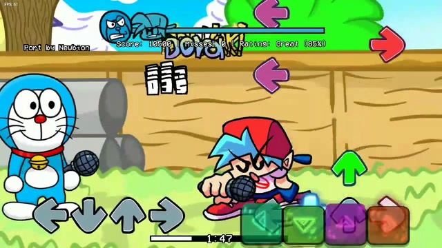 Friday Night Funkin Vs. Doraemon Mod | Android Port Optimized смотреть онлайн