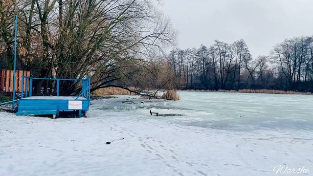 Frozen River | Kursk, Russia | Tuskar River | Winter In Russia смотреть онлайн