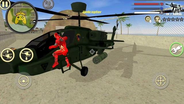 Iron Rope Hero Vice Town City #10 - Fun at NY City - Android Gameplay смотреть онлайн