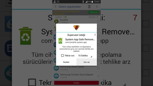 Androidde silinmeyen uygulamaları silme çok basit смотреть онлайн