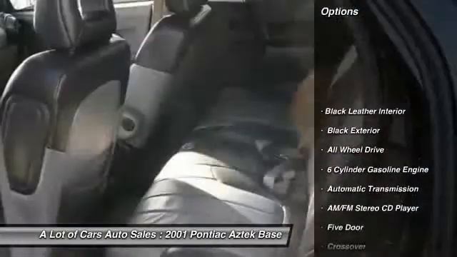 2001 Pontiac Aztek Base Neptune City NJ 07753 смотреть онлайн