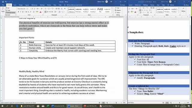 Learn MS Word 2019 | 2020 | Microsoft Office Specialist Exam| (Urdu / Hindi) by Mohsin Raza Part - смотреть онлайн
