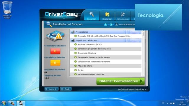 Tecnología: buscadores de drivers (controladores) para Windows. смотреть онлайн