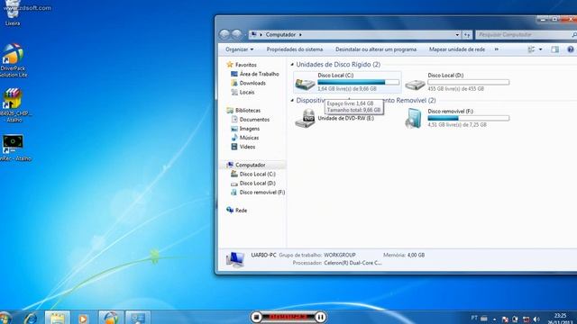 NÃO CONSIGO INSTALAR DRIVER DE REDE NO NOT BOOK POSITIVO смотреть онлайн