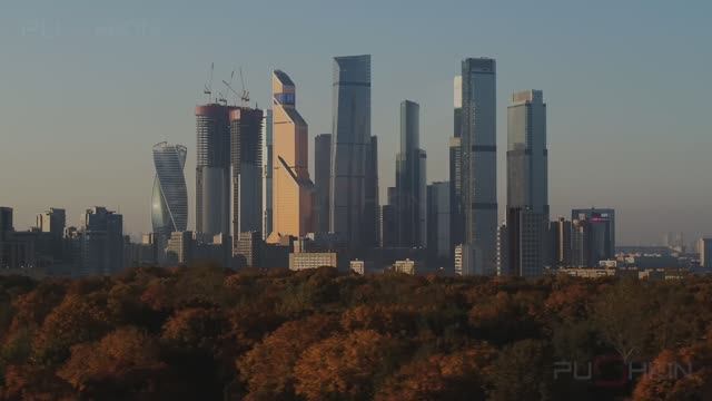 Футаж Москва Аэросъемка C квадрокоптера  By Pushkin Fly Team | Footage Drone Moscow