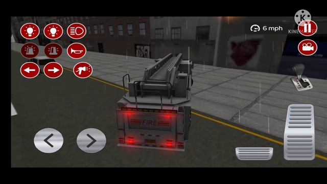 Real fire Truck driving simulator Android gameplay iOS mobile game смотреть онлайн