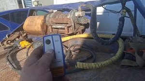 радиоуправление гидравлической лебедкой