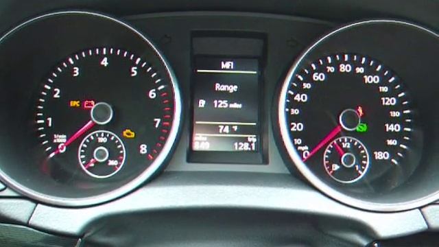 2010 Volkswagen MKVI GTI Cluster Staging / Gauge Need Sweep -- Part 2 смотреть онлайн