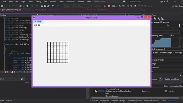 Matrix Grid Animation смотреть онлайн