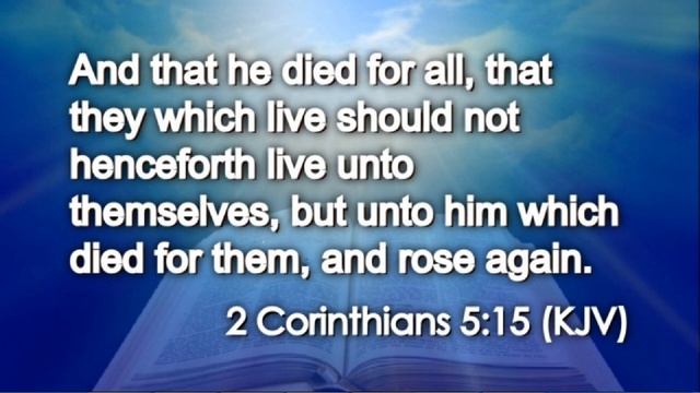 Today's Daily Appetizer (2 Corinthians 5:15) смотреть онлайн