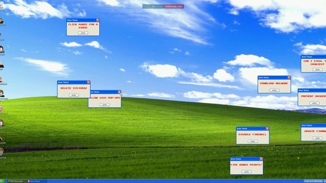 PLAYING WINDOWS ERROR SIMULATOR!!! [some weird black rectangle appeared on my pc unkown reason] смотреть онлайн