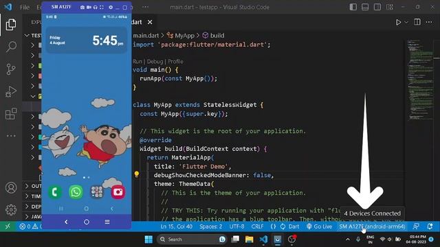 How to Run Flutter App in Real Android Device | Flutter Tutorial | Nerdbash смотреть онлайн