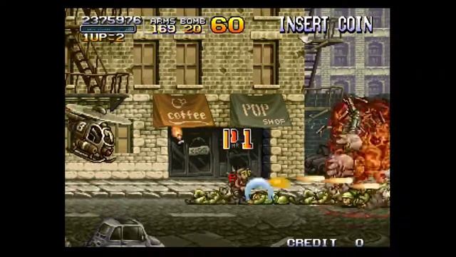 Metal Slug X | Neo Geo | SNK | Longplay смотреть онлайн