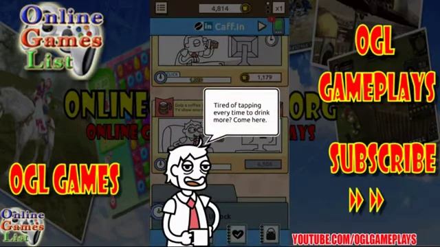 Coffeeholic - Caffeine Rush Simulator Clicker Gameplay (Android iOS) смотреть онлайн