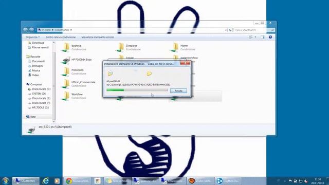 Problem Solving - Installare stampante di rete смотреть онлайн