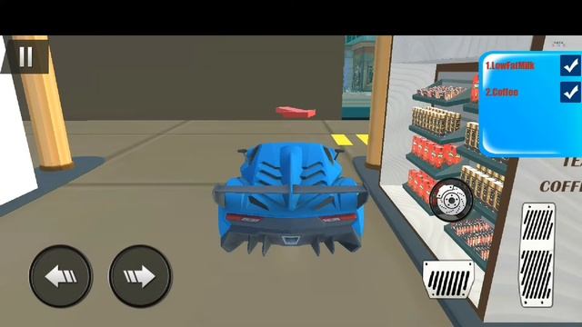 Supermarket Drive Thru Games Simulator: Car Game - Android IOS Gameplay смотреть онлайн