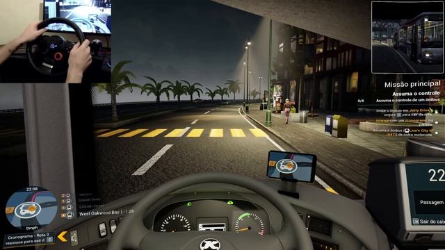 Bus Simulator 21 / PT3 / logitech Driving Force GT / POV Drive Gaming смотреть онлайн