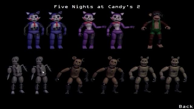 Five Nights at Candy's 1-3 Jumpscares Simulator смотреть онлайн