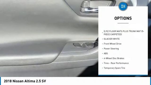 2018 Nissan Altima Cherry Hill NJ 75282R смотреть онлайн