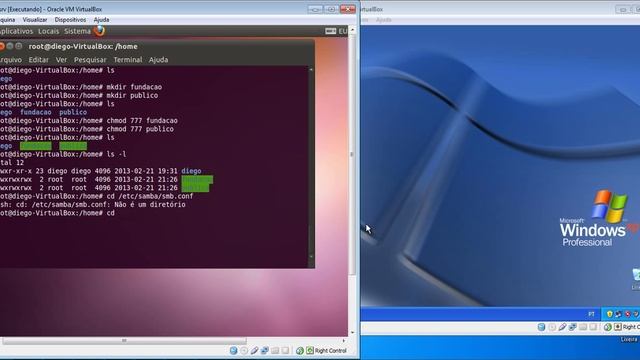 Instalação do Samba e Configurações - Ubuntu смотреть онлайн