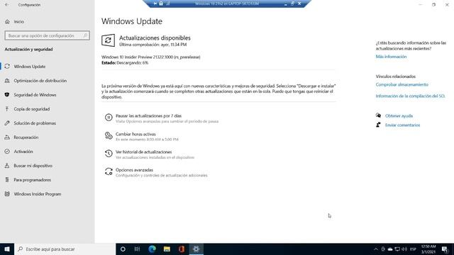 NUEVA BUILD 21322 DE WINDOWS 10 21H2 INSIDER PREVIEW смотреть онлайн