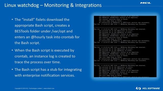 BigFix - Custom Content - Linux Watchdog смотреть онлайн
