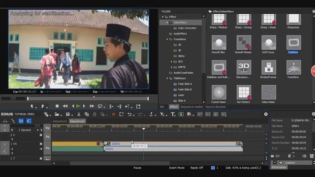 MENSTABIKAN VIDEO YANG GOYANG SUPAYA HALUS DI EDIT VIDEO EDIUS 8 смотреть онлайн