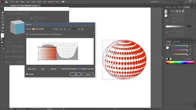 Interesting 3D Designs in Illustrator смотреть онлайн