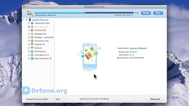 Mac Dr.Fone for iPhone: How to Retrieve/Restore Lost Data, Call log from iPhone 5 directly on Mac смотреть онлайн