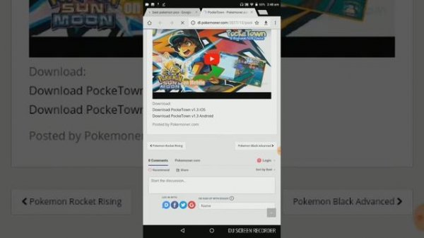 How to download Pocketown on android/iOS.