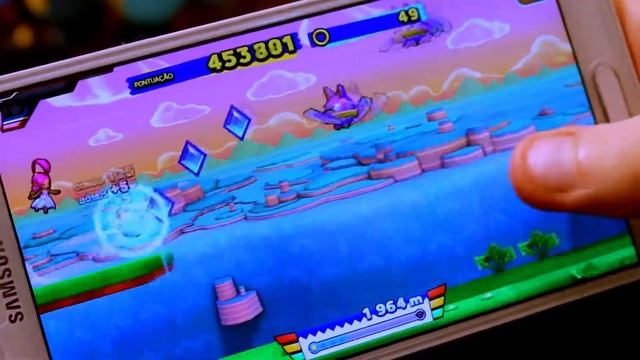 Sonic Runners, o ouriço acelerando no Android смотреть онлайн