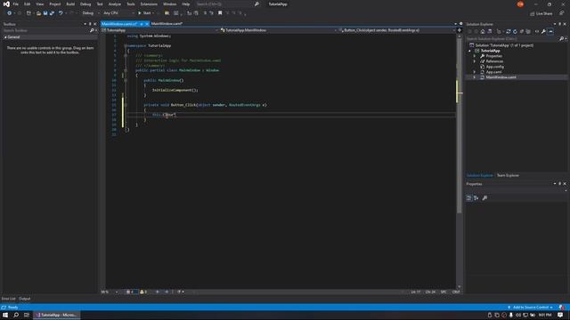 C#/WPF Tutorial - How to Close A Window (C#/WPF/Visual Studio) смотреть онлайн